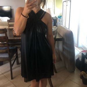 Black metallic BCBGENERATION dress